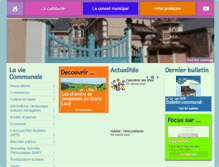 Tablet Screenshot of legrandluce.mairie72.fr