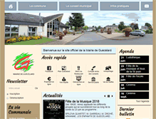 Tablet Screenshot of guecelard.mairie72.fr